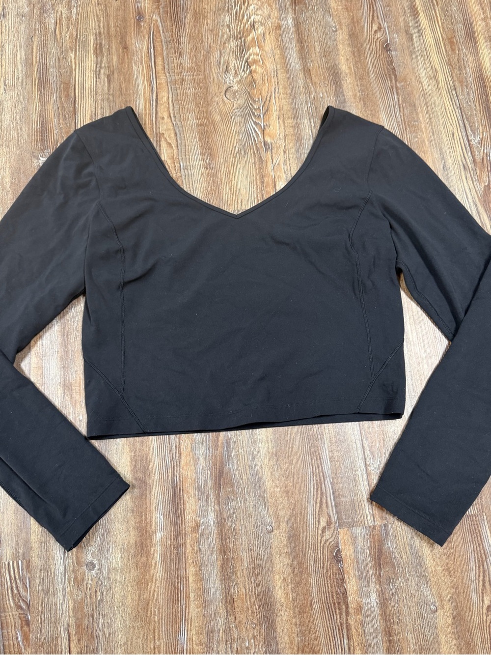 Lululemon black long sleeve top